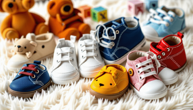 découvrez notre sélection des meilleurs modèles de chaussures pour bébé pour les premiers pas. confort, soutien et style, trouvez la paire idéale qui accompagnera votre enfant dans ses premières aventures.