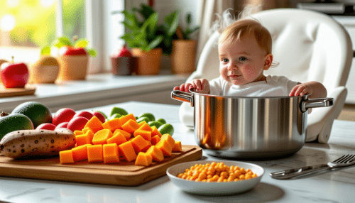 découvrez des recettes adaptées pour bébé de 6 mois, idéales pour une introduction alimentaire réussie. explorez des plats nutritifs et savoureux qui éveilleront les papilles de votre petit tout en favorisant une alimentation équilibrée.